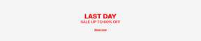 SALE-LAST DAY