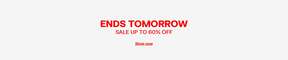 SALE-ENDS TOMORROW