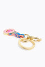 Pink heart key ring Pink heart key ring