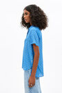 Fluid blue Dots shirt Fluid blue Dots shirt