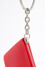 Red leather envelope make-up case Red leather envelope make-up case