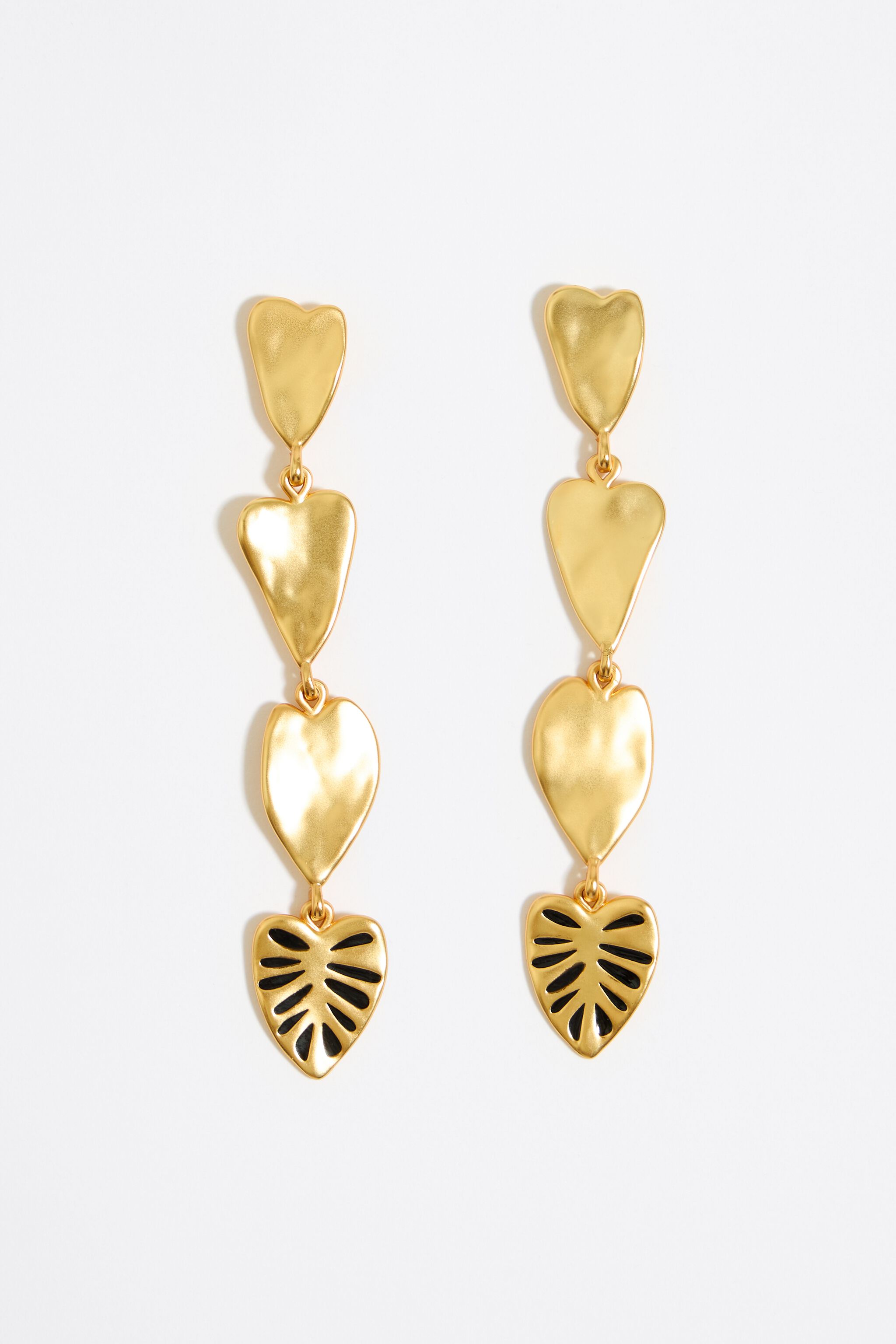 Georgia Matte Gold Logo Hoop Earrings – Seasons Jewelry - Retail