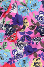 Fuchsia roses silk bandana Fuchsia roses silk bandana