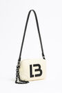 S ivory padded nylon crossbody bag S ivory padded nylon crossbody bag