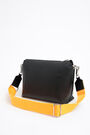 L black leather rectangular crossbody bag L black leather rectangular crossbody bag