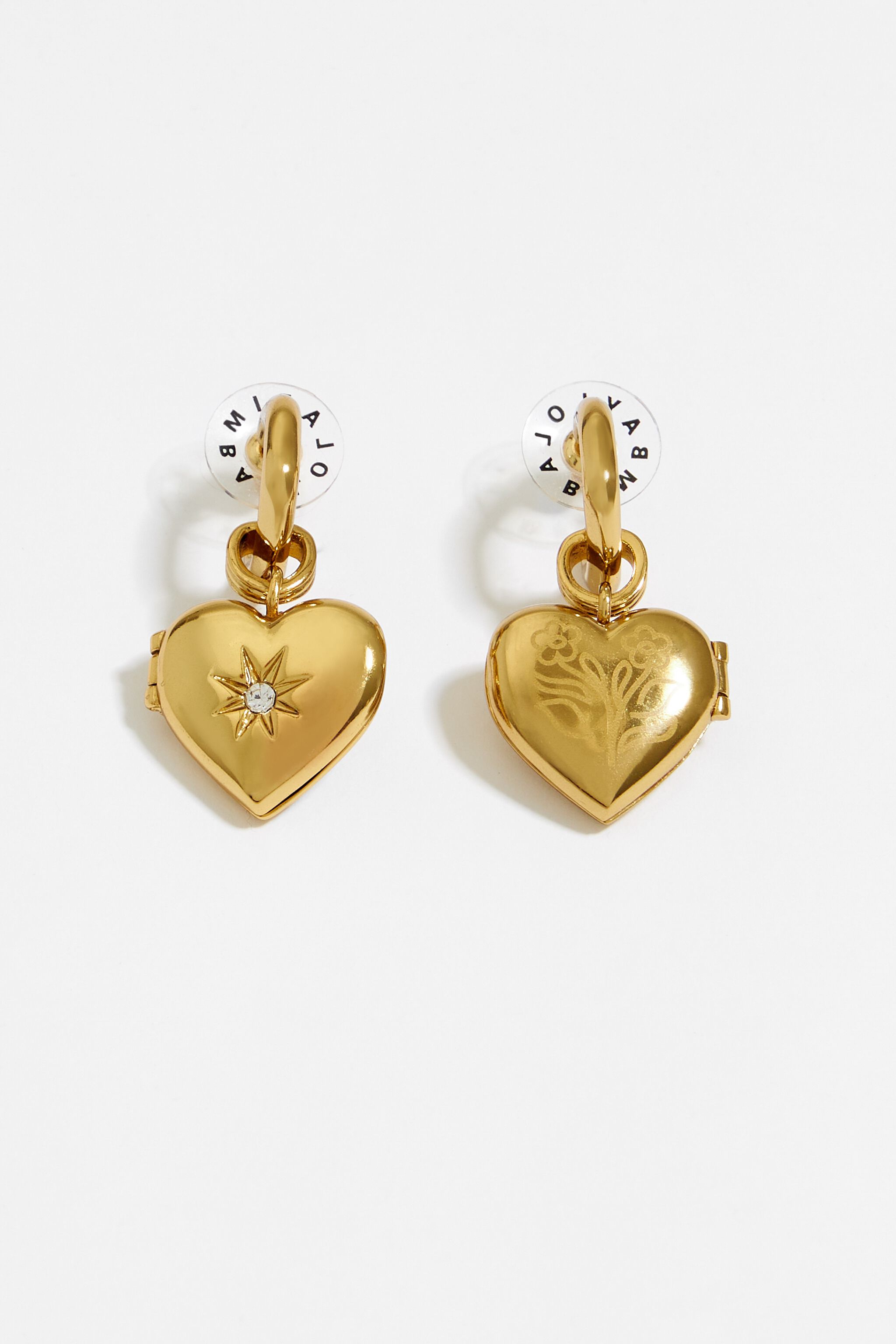 Goldheart earring outlet