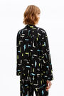 Black Paper-Lines shirt Black Paper-Lines shirt