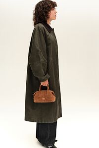 Mini tobacco suede Romeo bag