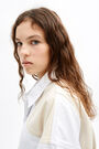 Two-tone boxy denim jacket Two-tone boxy denim jacket