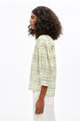 Lime checked shirt Lime checked shirt