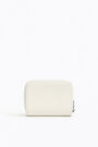 White leather flap purse White leather flap purse