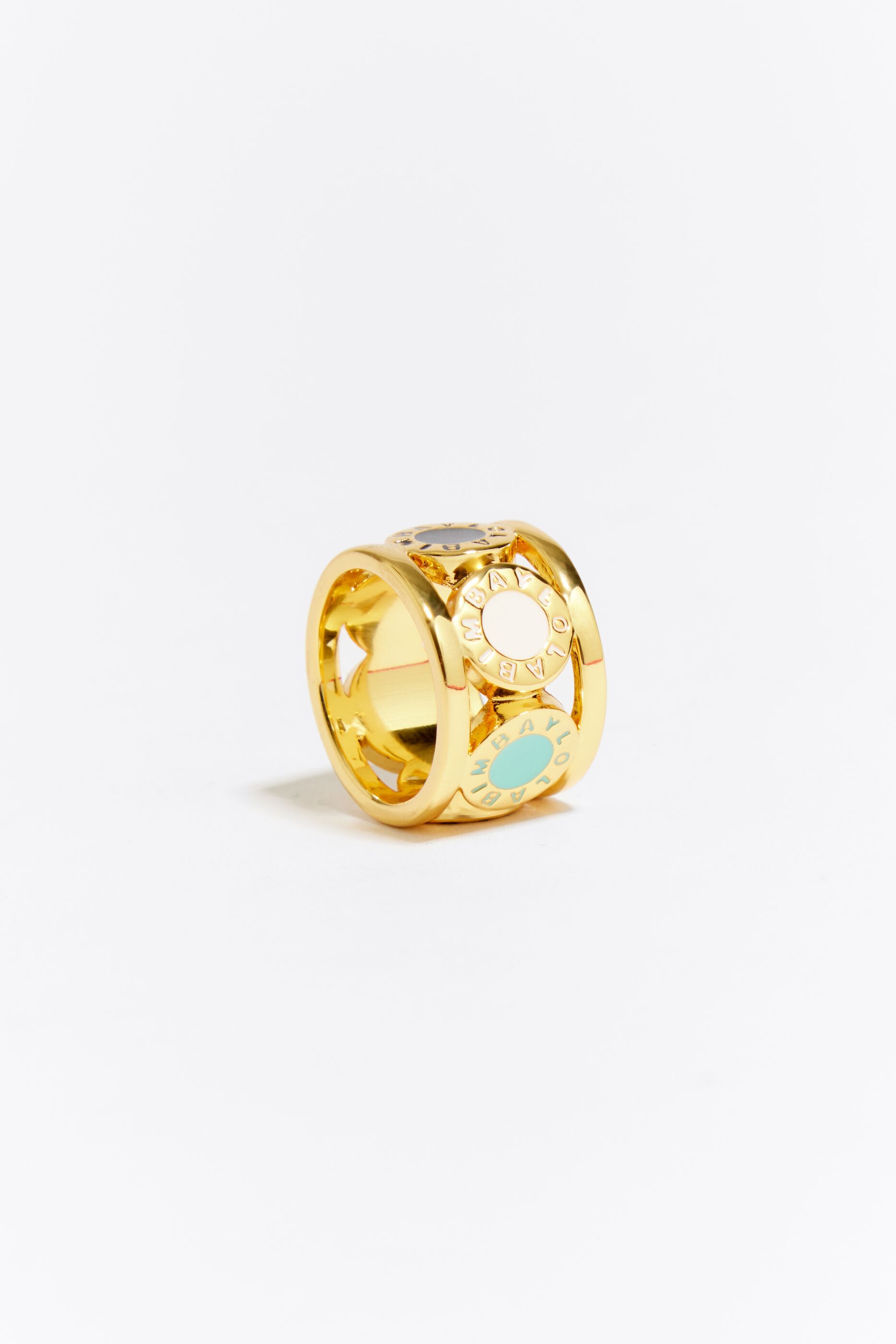 Golden Logo ring