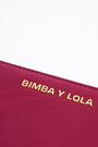 Raspberry nylon book wallet Raspberry nylon book wallet