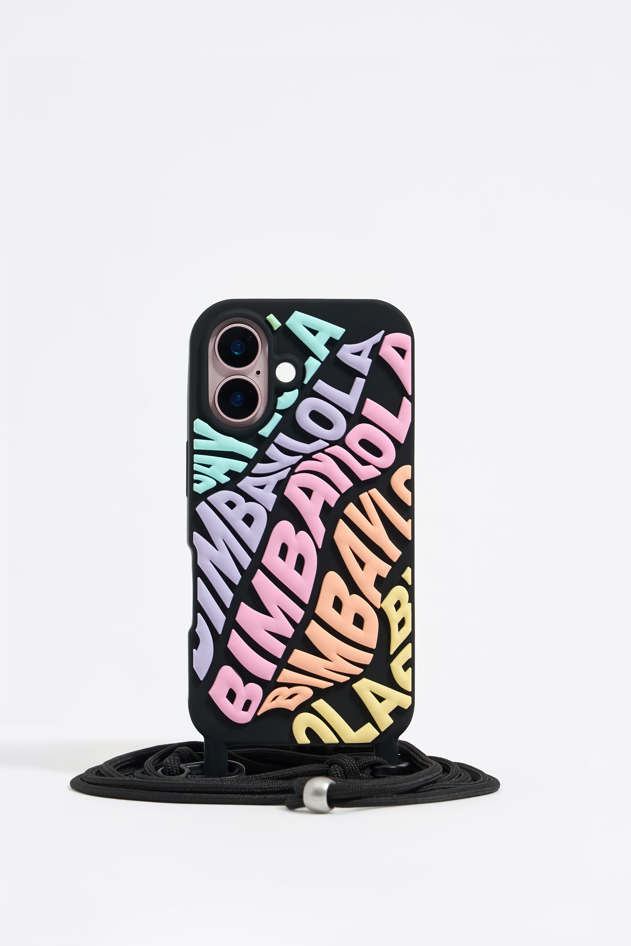【BIMBA Y LOLA】レオパ柄スマホケース/iPhone 14 Leopard heart iPhone 14 Pro Max case