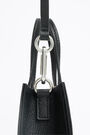 Black leather tote minibag Black leather tote minibag