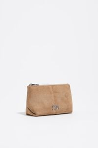 Natural leather coin purse