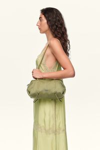 Green fur Lolita bag