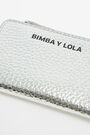 Shiny silver straight coin purse Shiny silver straight coin purse