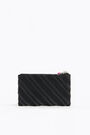 S black plaited coin purse S black plaited coin purse
