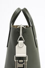 L green leather vertical shopper bag L green leather vertical shopper bag