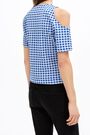 Fitted gingham top Fitted gingham top
