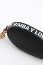 Black nylon oval coin purse Black nylon oval coin purse