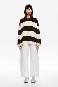 BARREL - Off-white buckled denim jeans