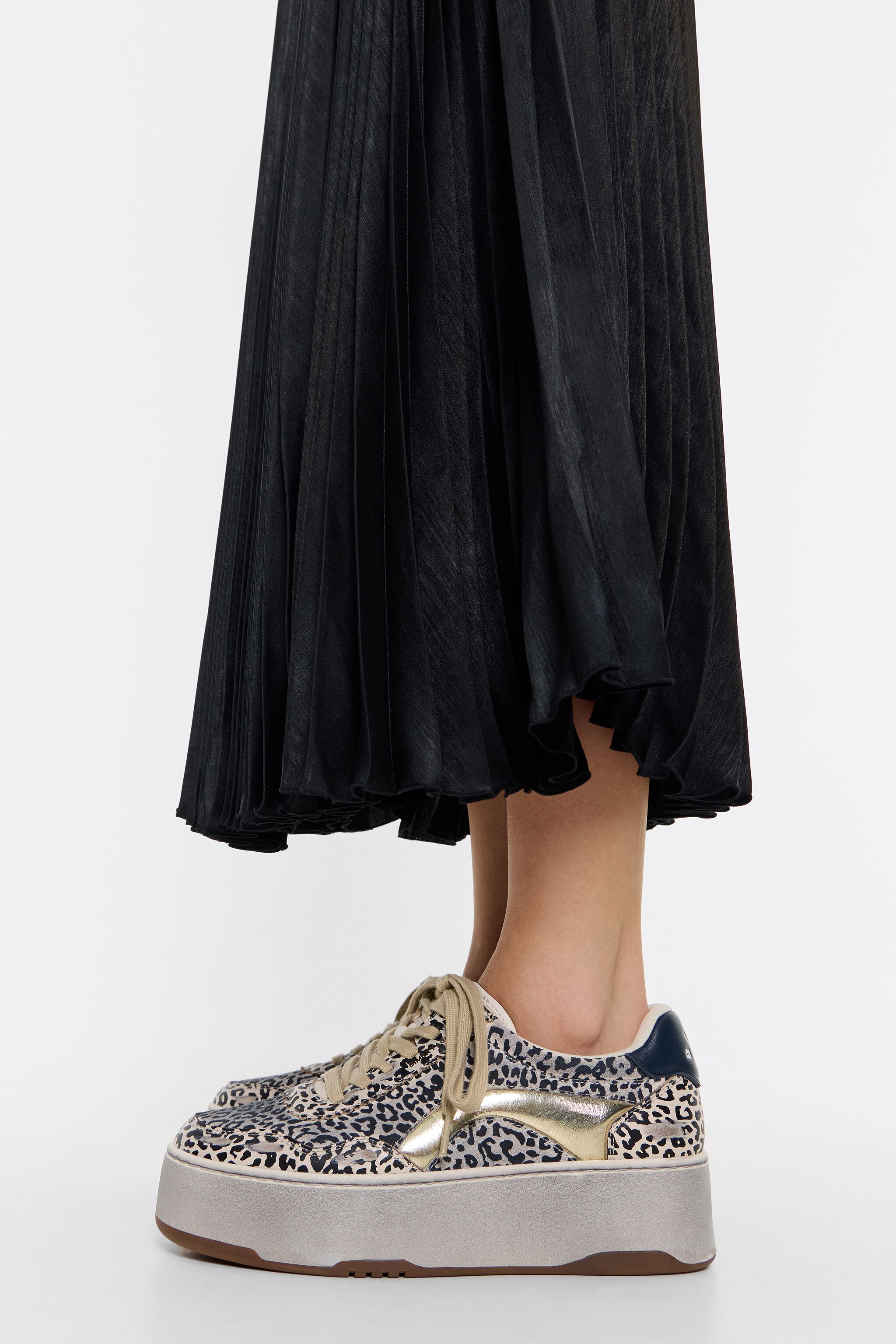 Cheetah print platform sneakers new arrivals