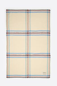 Ecru striped towel