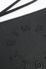 Back leather envelope make-up case Back leather envelope make-up case