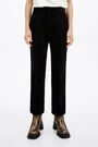 Straight black corduroy trousers Straight black corduroy trousers