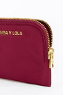 S raspberry nylon coin purse S raspberry nylon coin purse