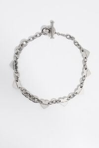 Silver hearts chain necklace Silver hearts chain necklace