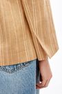 Brown linen blazer Brown linen blazer