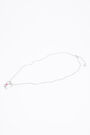 Silver pearl pieces necklace Silver pearl pieces necklace