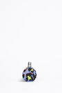 Blue leopard cylindrical case Blue leopard cylindrical case