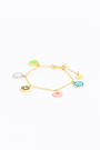 Colored logo bracelet Colored logo bracelet
