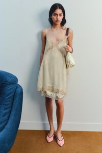 Long yellow lingerie top