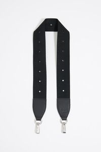 Black customizable crossbody strap
