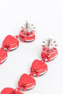Long heart earrings Long heart earrings