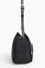 Black nylon cord bucket bag Black nylon cord bucket bag