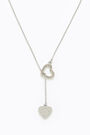 Heart logo long necklace Heart logo long necklace