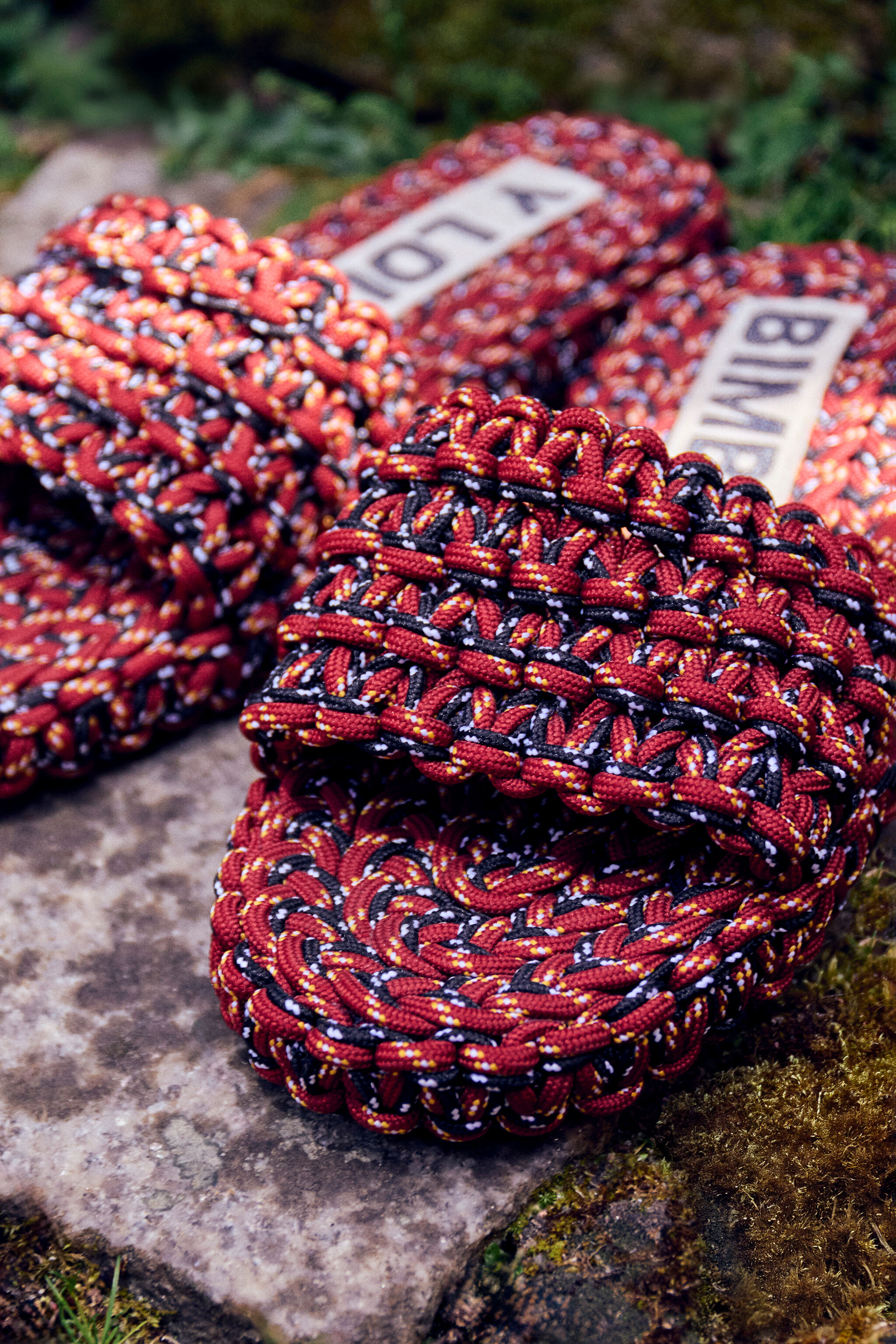 【BIMBA Y LOLA】ロープサンダル Rope footbed sandal