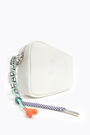 XS white leather crossbody bag XS white leather crossbody bag