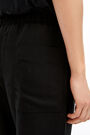 Black carrot leg trousers Black carrot leg trousers
