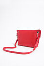 M red leather trapezium crossbody bag M red leather trapezium crossbody bag
