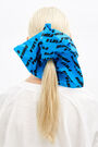 Blue logo hair tie Blue logo hair tie