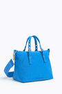 M blue nylon tote bag M blue nylon tote bag