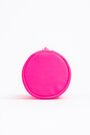 Neon pink nylon cylindrical case Neon pink nylon cylindrical case