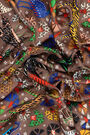 Taupe animals paisley bandana Taupe animals paisley bandana
